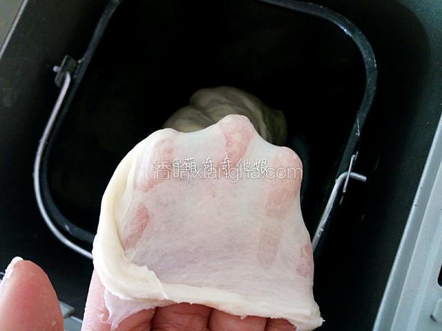揉成扩展阶段，揉不揉出膜都可以的。