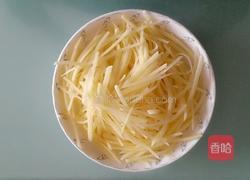 香菜土豆丝的做法图解1