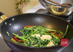 椒丝腐乳空心菜的做法图解4