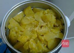 闽乡味――地瓜糯粉球的做法图解1