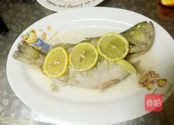 柠香清蒸鲈鱼的做法图解8