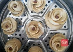 奶香红枣玫瑰花馒头的做法图解18