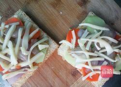 鲜虾土司披萨的做法图解8