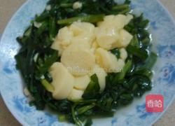日式豆腐炒韭菜的做法图解6
