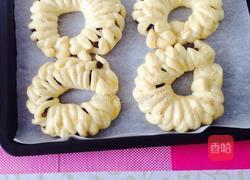 蜜豆花环面包的做法图解14