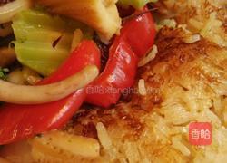 鱿鱼煲仔饭的做法图解15