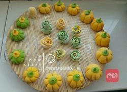 南瓜豆沙馒头的做法图解9