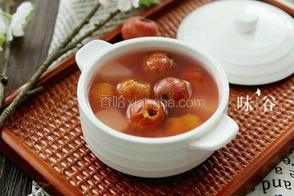 春季必备的雪梨山楂糖水