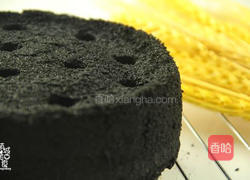 【黑色简约经典】煤炭蛋糕的做法图解12