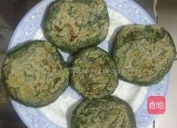 煎艾茶果的做法图解8