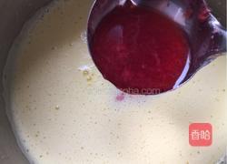 草莓味儿奶油冰淇淋的做法图解4