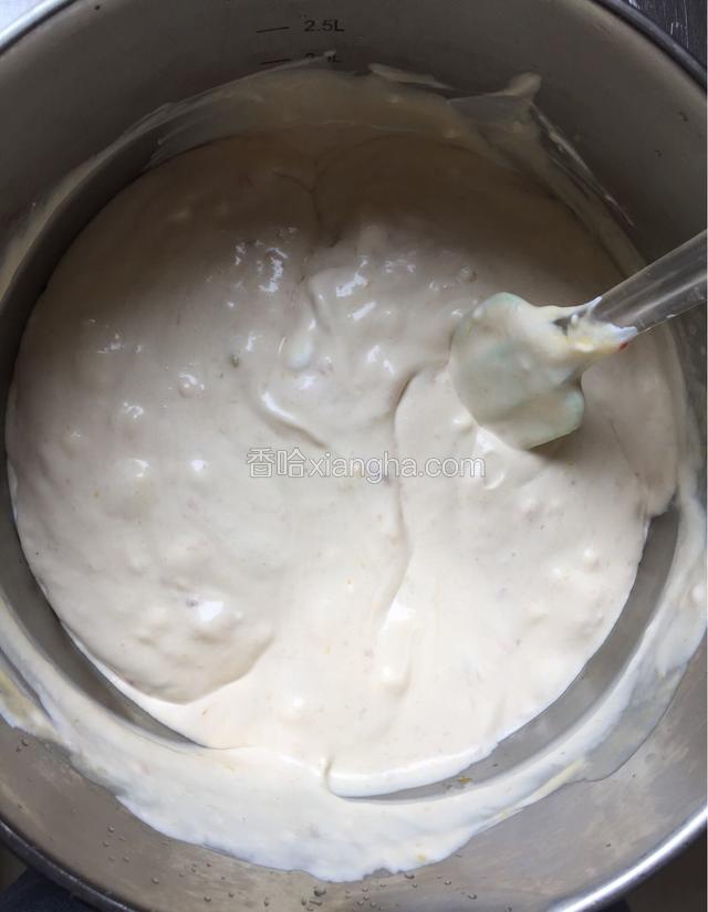 翻拌均匀；
