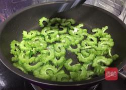豆瓣苦瓜的做法图解3