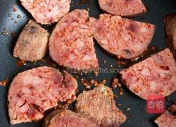 蒜苗血豆腐的做法图解2