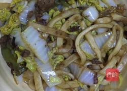 娃娃菜粉条丸子的做法图解6