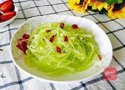 凉拌青笋丝的做法图解10