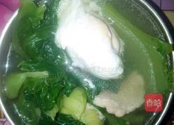 芥菜咸蛋肉片汤的做法图解4