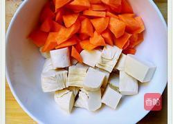 豆干炒肉的做法图解2