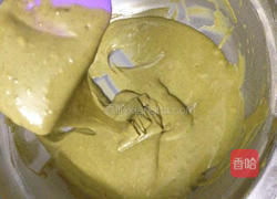 抹茶小蛋糕的做法图解1