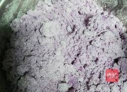 糯米紫薯饼的做法图解3