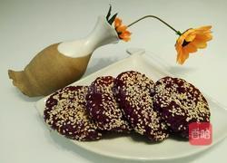 糯米紫薯饼的做法图解11