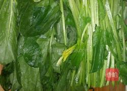 凉拌双椒菠菜粉丝的做法图解3