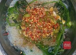 凉拌双椒菠菜粉丝的做法图解8