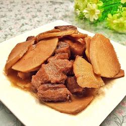 鲜笋烧肉的做法[图]