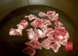 Illustration of how to make curry beef 2