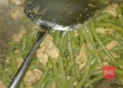 长豆炒肉片的做法图解3