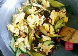 香菇瓜片滑蛋的做法图解6