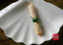 豆腐皮卷三丝的做法图解13