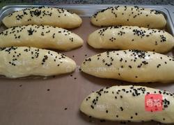 芝麻紫薯面包的做法图解6