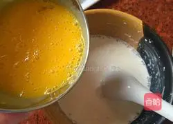 Mango Egg Tart Recipe Illustration 5