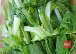 小白菜汤的做法图解1