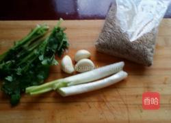 芹菜疙瘩汤的做法图解3