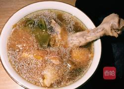 霸王花玉竹无花果瘦肉鸡脚汤的做法图解4