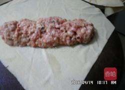 香菇肉沫豆皮卷的做法图解4