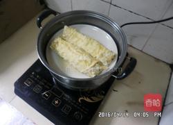 香菇肉沫豆皮卷的做法图解6