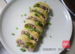 香菇肉沫豆皮卷的做法图解8
