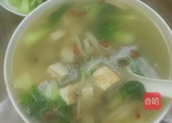 蟹味菇鲜菜汤的做法图解10