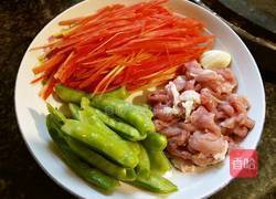 五彩炒面的做法图解1