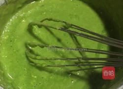 菠菜戚风蛋糕的做法图解6