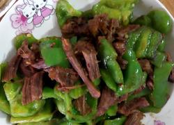 牛肉炒辣椒