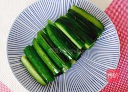 蒜香麻酱黄瓜条的做法图解7