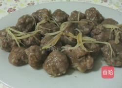生姜牛肉丸的做法图解8