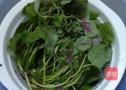 蒜末苋菜的做法图解1