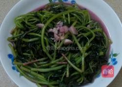 蒜末苋菜的做法图解4