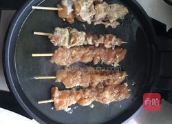 电饼铛烤鸡肉串的做法图解8