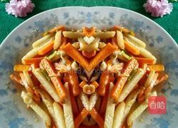 清炒山药胡萝卜的做法图解5